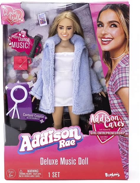 addison rae barbie|Addison Rae Deluxe Music Fashion Doll